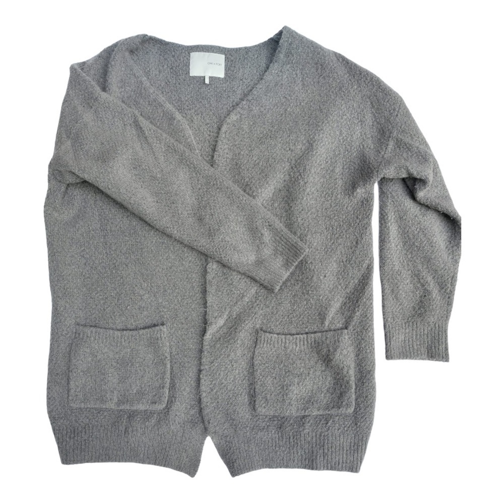 𝅺Oak + Fort Wool Blend Cardigan